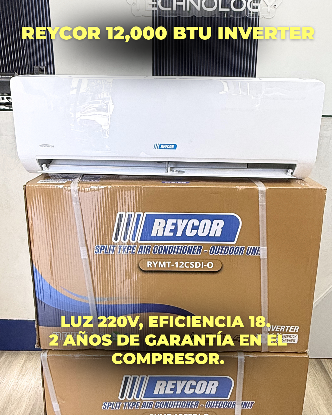 AIRE REYCOR 12,000 BTU INVERTER 220V