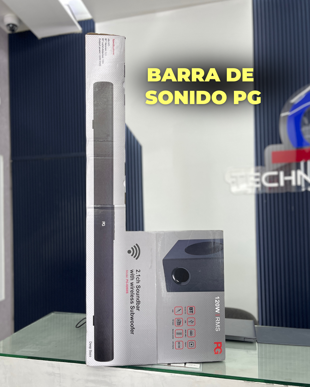BARRA DE SONIDO PG