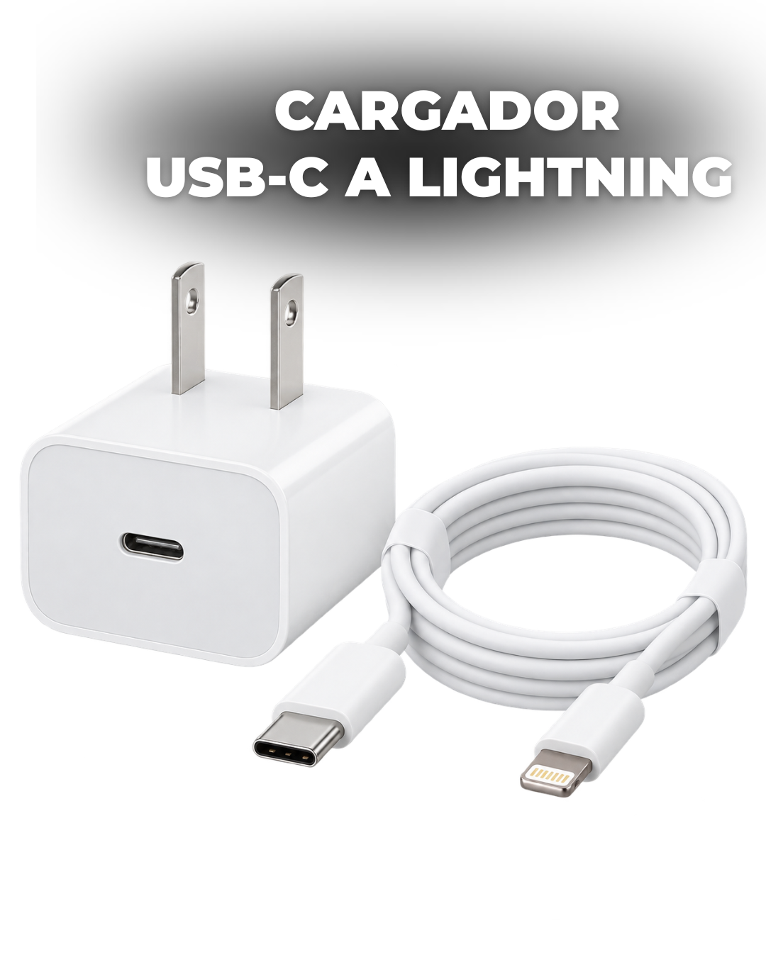 Cargador Tipo C a Lightning