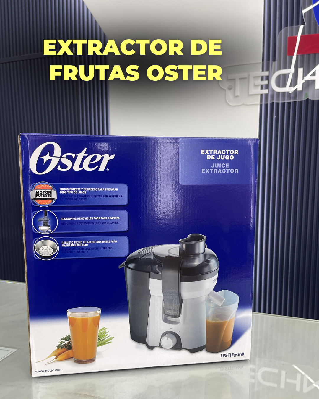 EXTRACTOR DE FRUTAS OSTER