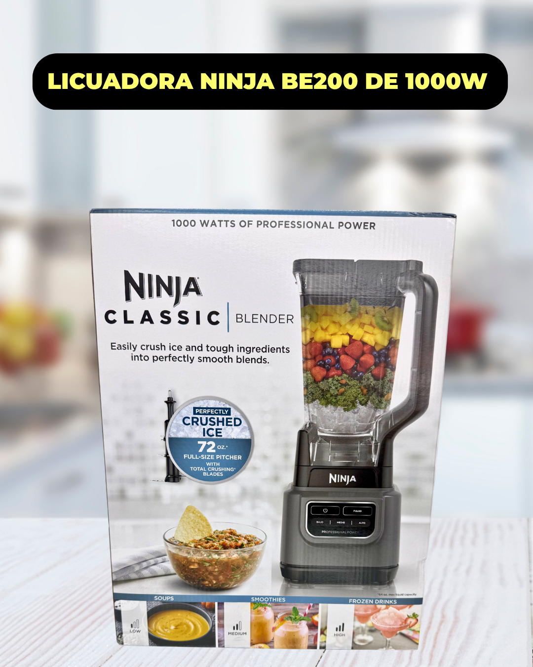LICUADORA NINJA BE200