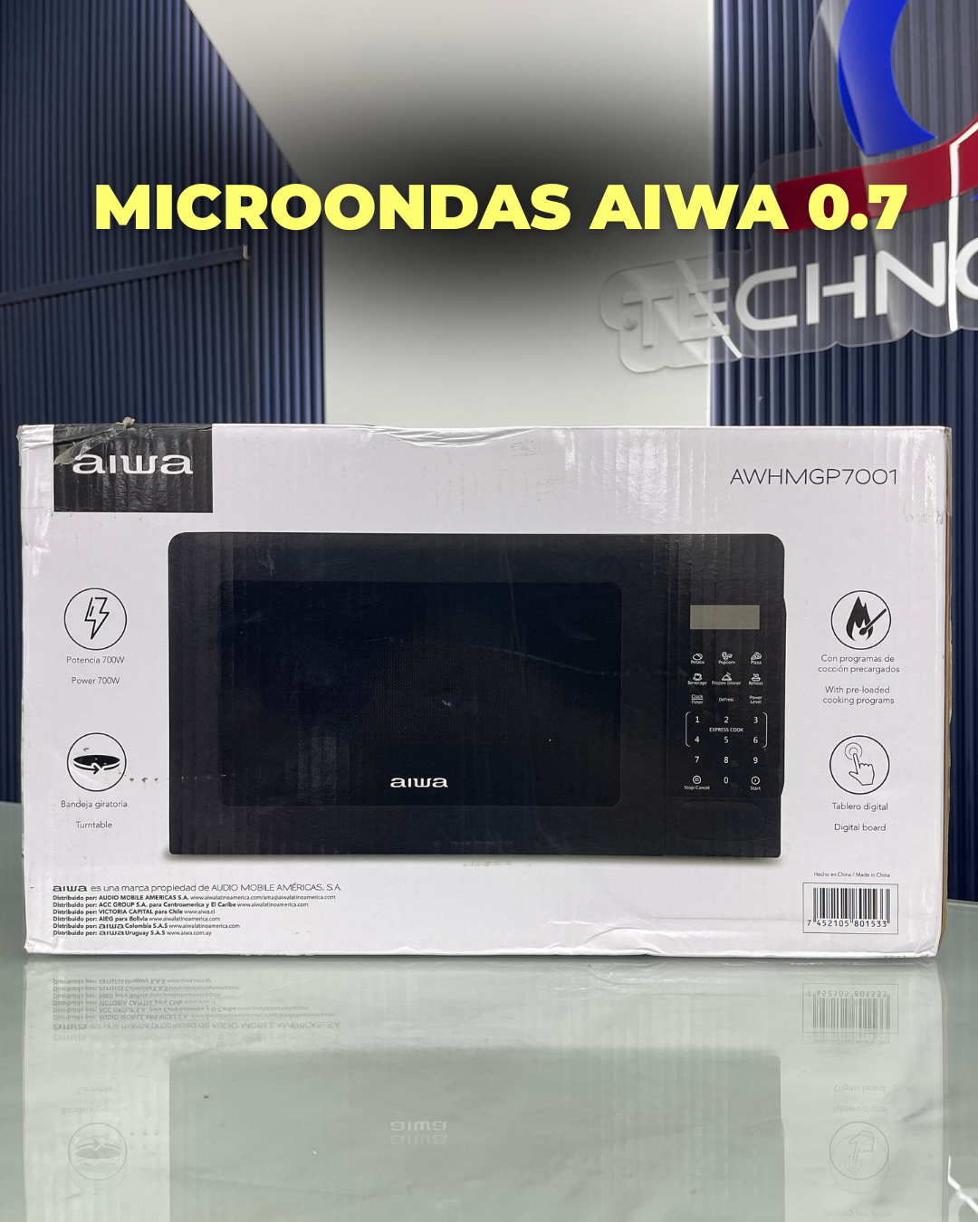 MICROONDA AIWA 0.7 MODERNO