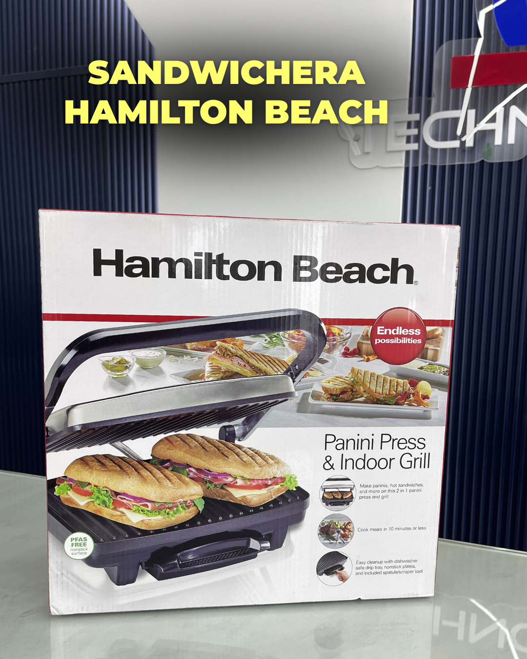 SANDWICHERA HAMILTON BEACH
