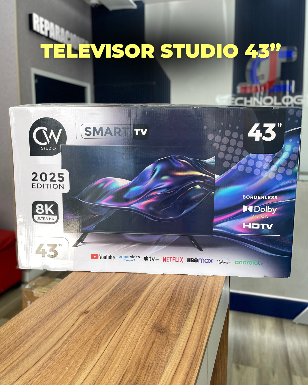 TELEVISOR STUDIO 43¨ UHD