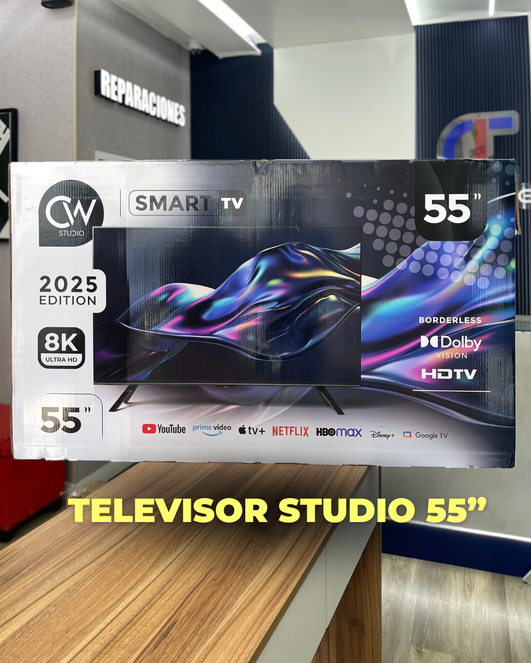 TELEVISOR STUDIO 55¨ UHD