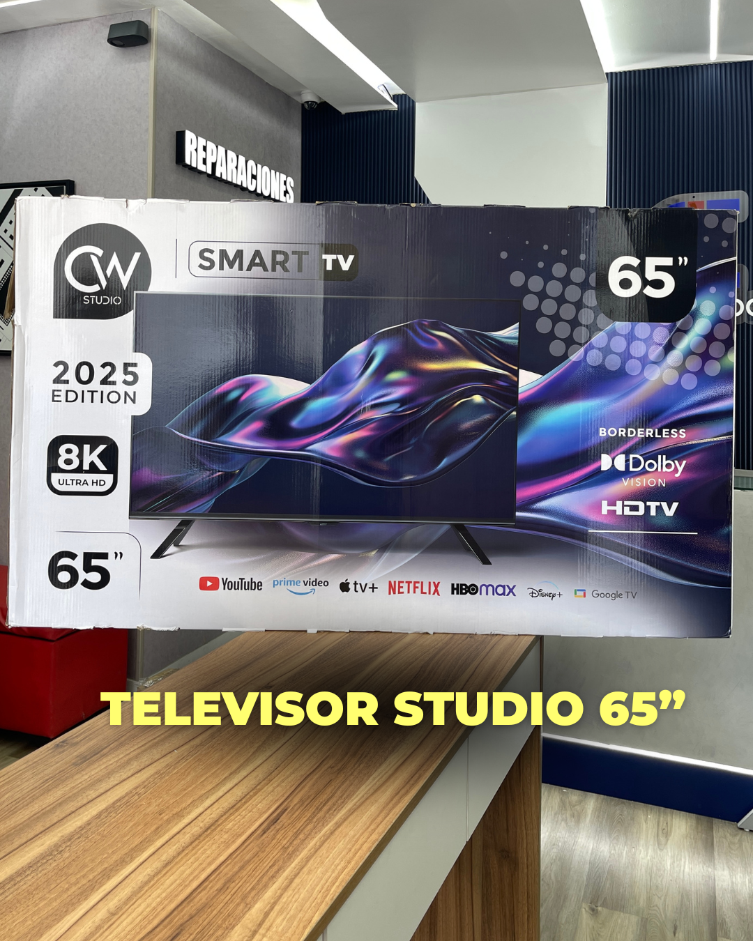 TELEVISOR STUDIO 65¨ UHD